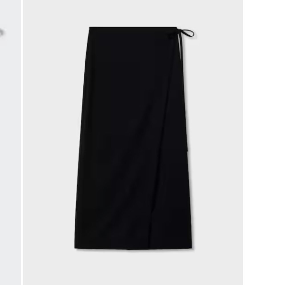 Bow Midi skirt